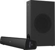 Creative Stage V2, 2.1 Soundbar and Subwoofer, Black