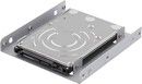 DELTACO monteringsram, 2,5\" HDD till 3,5\", silver