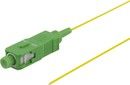 DELTACO OS2 fibersvans, SC, simplex, APC, 9/125, 1,5m