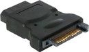 DELTACO Strmadapter 15-pin SATA hane till 4-pin Molex hona