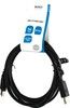 DELTACO USB2.0 cable Typ A - Typ B 3m, black