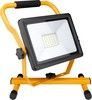 Goobay LED work light with stand, 50 W, black-yellow, 1.5 m, Standing