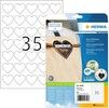 Herma label Premium hearts 35mm A4 (350)