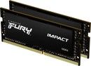 Kingston 64GB 2666MHz DDR4 CL16 SODIMM (Kit of 2) FURY Impact