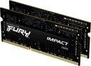 Kingston 8GB 1866MHz DDR3LCL11SODIMM(Kit of 2)1.35VFURYImpact