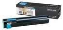 Lexmark C935x toner cyan high kap.  24K