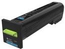 Lexmark CX820 toner cyan 17k (return)