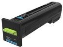 Lexmark CX820/CX860 cyan toner 17k (Corporate)