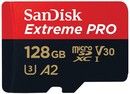 Sandisk Extreme PRO  MicroSD 128GB SD-Adapter, 2 Y RescuePro Deluxe, 200MB/90MB/s