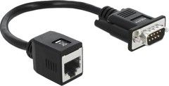 De-lock Delock Serial RS-232/422/485 Adapter DB9 male to RJ45 jack