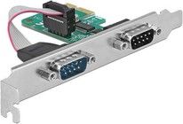 De-lock PCI Express Card > 2 x Serial RS-232