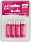 Jupio Rechargeable Batteries AA 2500 mAh 4 pcs DIRECT POWER PLUS