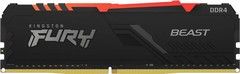 Kingston 8GB 3600MHz DDR4 CL17 DIMM FURY Beast RGB