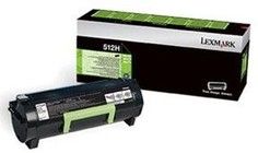 Lexmark 512H toner black HC 5k