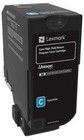 Lexmark CS725 toner cyan 12k (return)