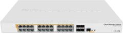 Mikrotik CRS328-24P-4S+RM 24xGE w POE 4xSFP+ 500W rackm