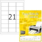 vriga mrken Etikett TOPSTICK 63,5 x 38,1mm (100)