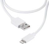 Vivanco Apple iPhone Lightning sync/laddkabel MFI 2m vit