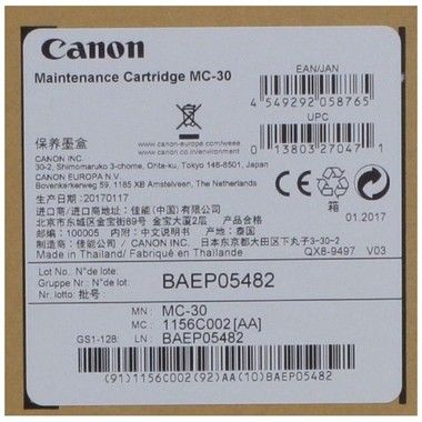 Canon MC-30 maintenance cartridge