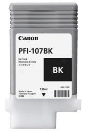 Canon PFI-107BK black ink