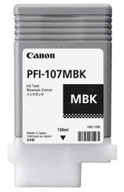 Canon PFI-107MBK matte black ink