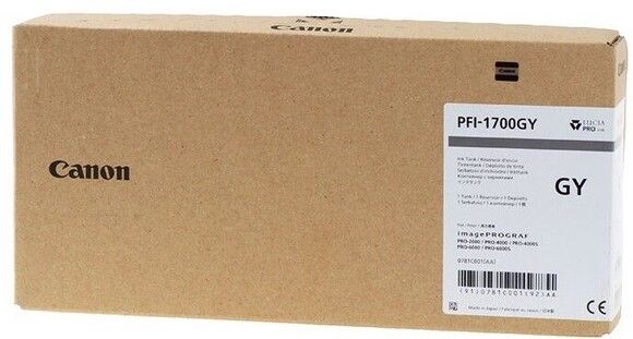 Canon PFI-1700GY Grey ink tank