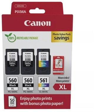 Canon PG-560XL (2)/CL-561XL Photo Value Pack