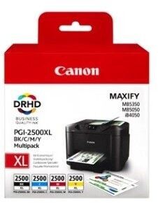 Canon PGI-2500XL BK/C/M/Y ink cart. value pack blister