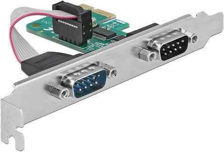 De-lock PCI Express Card > 2 x Serial RS-232