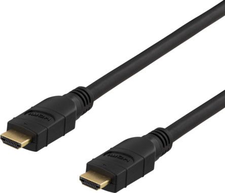 DELTACO PRIME aktiv HDMI-kabel, 20m, 4K 60Hz, Spectra, svart