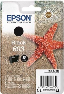 Epson T03U Black 603 Ink Cartridge