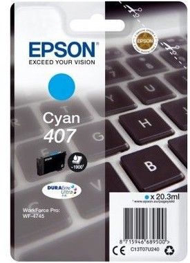 Epson WF-4745 Ink Cartridge L Cyan Ink