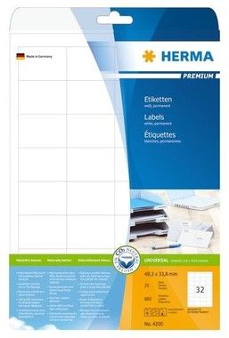 Herma etikett Premium 48,3x33,8 (800)