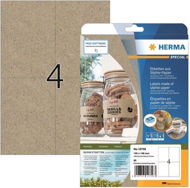 Herma etikett Silphie A4 105x148 (80)