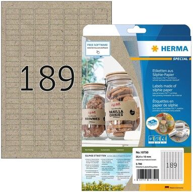 Herma etikett Silphie A4 24,4x10 (3780)