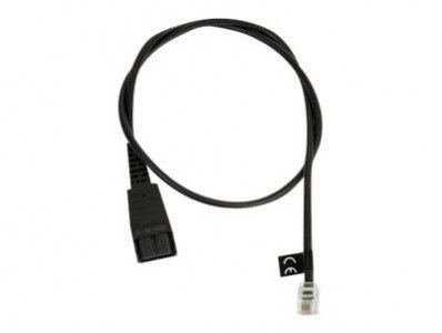 Jabra QD Cord to RJ10, 0,5m, e.g. for Lucent cm V, VI, Cisco 79xx, PLX A22