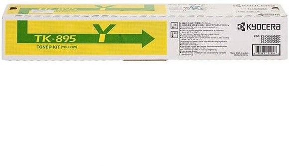 Kyocera TK-895Y FS-C8020MFP yellow toner 6K