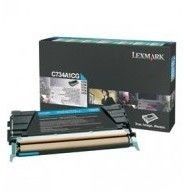 Lexmark C734 toner cyan (prebate) 6K