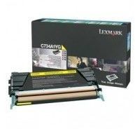 Lexmark C734 toner yellow (prebate) 6K