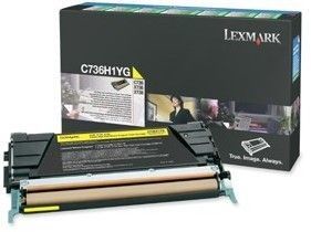 Lexmark C736 toner yellow (prebate) 10K