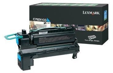 Lexmark C792 toner Cyan HC 20K (return)