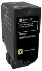 Lexmark CX725 toner yellow 16k (return)