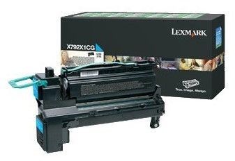 Lexmark X792 toner cyan HC 20K (return)