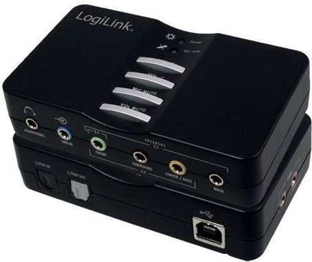 LogiLink USB-ljudkort 7.1-kanals