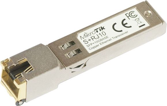 Mikrotik S+RJ10 RJ45 SFP+ 10-100-1000M-2.5G-5G-10G copper module