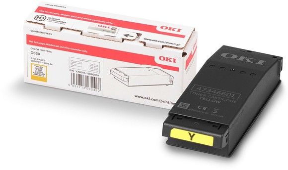 OKI C650 Yellow toner 6K