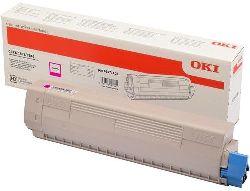 OKI C823/833/843 toner magenta 7K