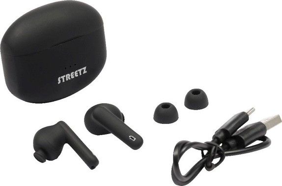 STREETZ True Wireless Stereo, ANC, in-ear, matte black